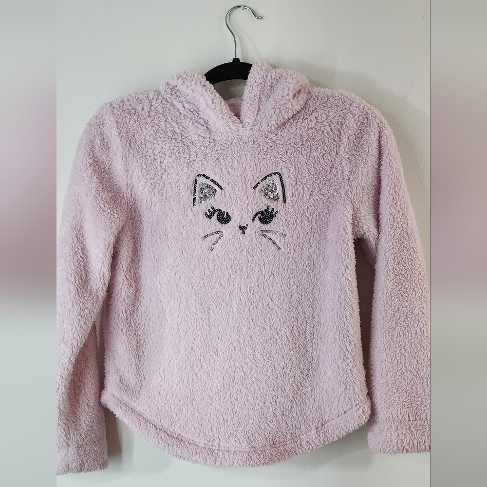 Kitty fleece hoodie